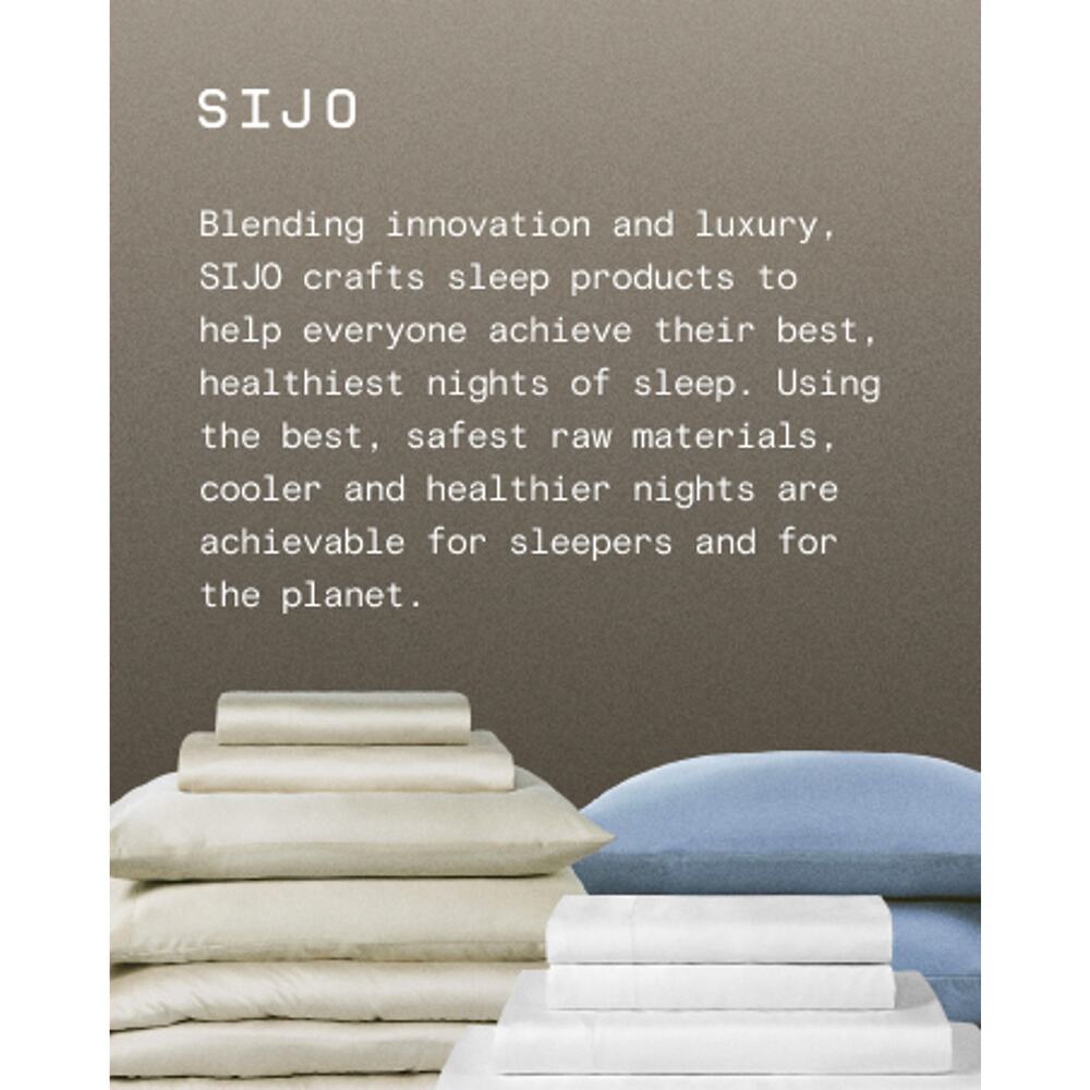 NEW Sijo Organic French Linen Set 3 Piece - 2 Pillowcases, 1 Sheet Blush, Queen - Picture 5 of 5